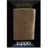 Zippo Classic 204B — матовая золотистая зажигалка