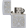 Zippo Classic 28457 — матовый стальной корпус